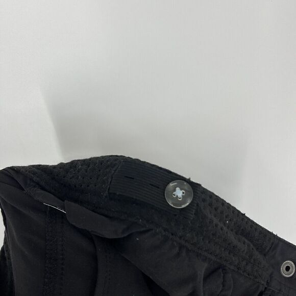 LL Bean Pants Size 4 Women Black Water Repellent Comfort Trail Straight Cargo - Picture 7 of 9